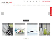 Tablet Screenshot of latinhotel.com